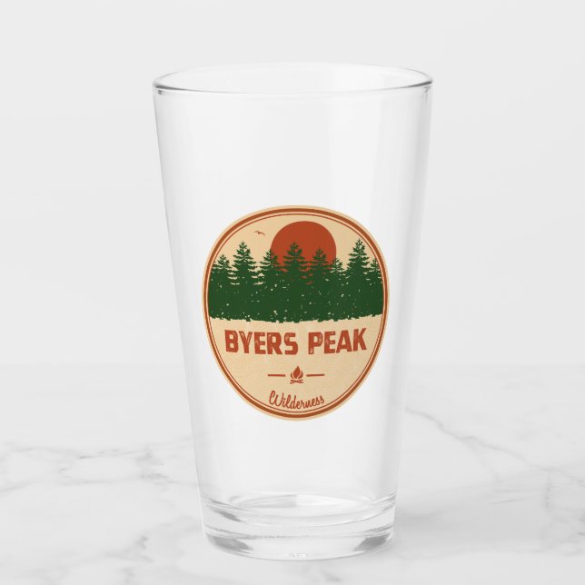 Byers Peak Wilderness Colorado Glas (Vorderseite)