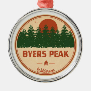 Byers Peak Wilderness Colorado Ornament Aus Metall