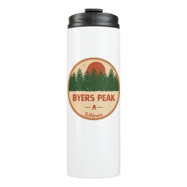 Byers Peak Wilderness Colorado Thermosbecher (Vorderseite)