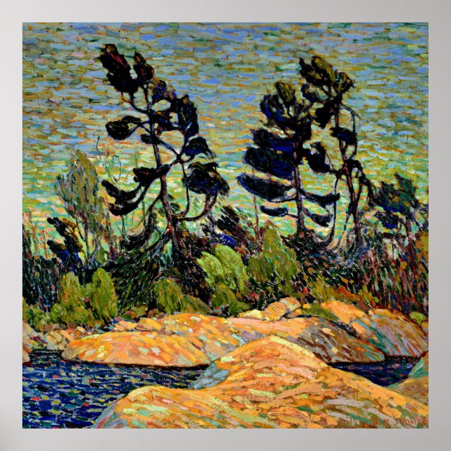 Bying Inlet, Georgian Bay, Poster (Vorne)