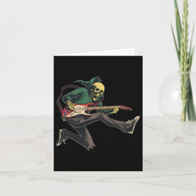 Bynd Rock and Roll Gitarre S für Männer Bynd T-Shi Karte (Vorderseite)