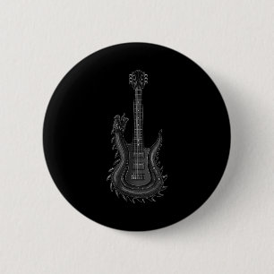 Bynd Rock and Roll Guitar S für Men Bynd Tee Shirt Button