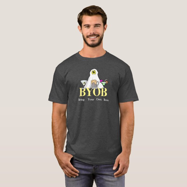 BYOB Halloween T - Shirt bringen Sie Ihre eigenen  (Vorne ganz)