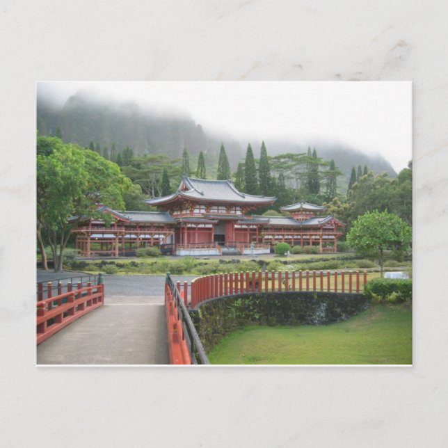 Byodo-in Temple Postcard Postkarte (Vorderseite)