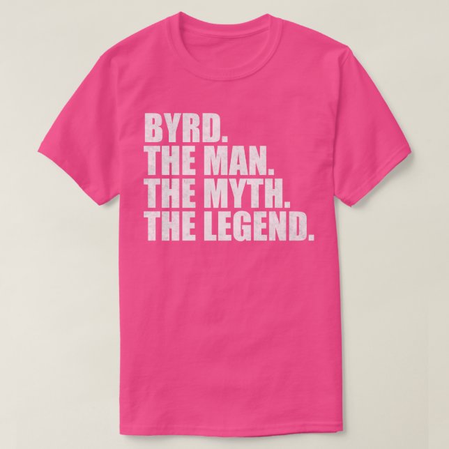 ByrdByrd Familienname Byrd Nachname Byrd Nachname  T-Shirt (Design vorne)