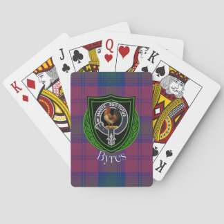 Byres Scottish Clan Tartan & Crest Spielkarten