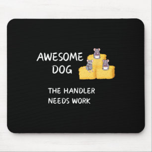Byrn Hunt - Kaffee - Phantastischer Hundehandler b Mousepad