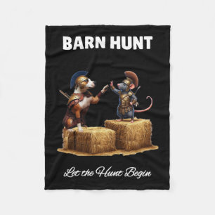 Byrn Hunt Lover - Rat und Staffordshi, Niedlicher Fleecedecke