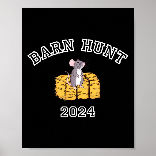 Byrn Hunt Lover - Rn Hunt 2024 mit Niedlicher Ratt Poster (Vorne)
