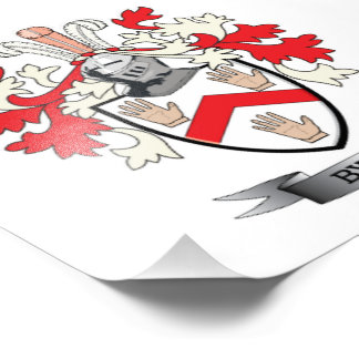 Byrne-Wappen Fotodruck