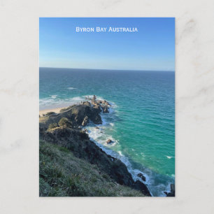 Byron Bay Australien Meerblick 2 Postkarte