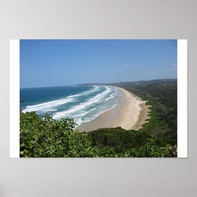 Byron Bay Beach Poster (Vorne)