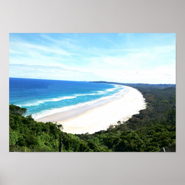 Byron Bay Beach View Poster (Vorne)