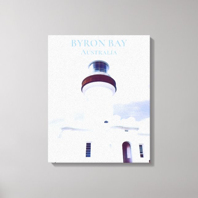 Byron Bay Cape Byron Leuchtturm Australien Reise Leinwanddruck (Vorderseite)