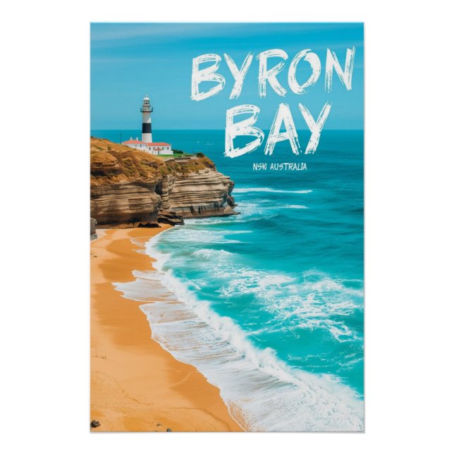 Byron Bay NSW Australia Poster (Vorderseite)