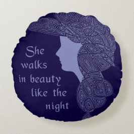 Byron-Lady Rundes Kissen