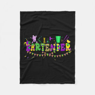 Byrtender Mardi Gras farbenfrohe Kostümparades Pro Fleecedecke