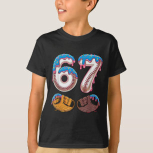 Bysebyll 67 - Eis Drip 67 Meme Lustiger Spieler  T-Shirt
