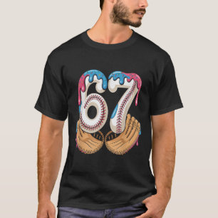 Bysebyll 67 - Eis Drip 67 Meme Lustiger Spieler T-Shirt
