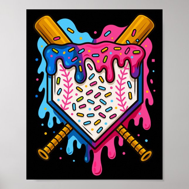 Bysebyll Boys Eiscreme-Tropf Bysebyll  Poster (Vorne)