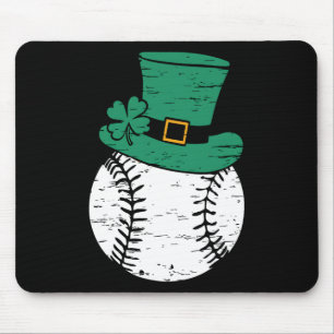 Bysebyll Byll St Patricks Day Lucky Bysebyll Playe Mousepad