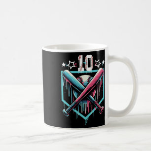 Bysebyll Drip 10. Geburtstag Jungen Nummer 10 Juge Kaffeetasse