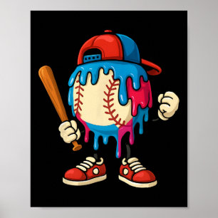 Bysebyll Drip Boys Eiscreme-Drip-Jugend-Sportspiel Poster
