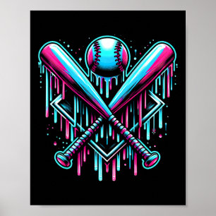 Bysebyll Drip Boys Home Plate Eiscreme Spieler An Poster