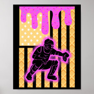 Bysebyll Drip Boys tropfende Eiscreme Bysebyll Ame Poster