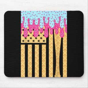 Bysebyll Drip Byt Boys Dripping Eiscreme Amerikani Mousepad