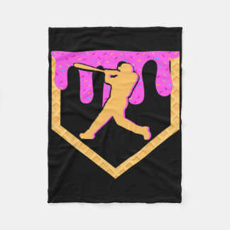 Bysebyll Drip Eiscreme-Sprinkles Bysebyll Home Pl Fleecedecke