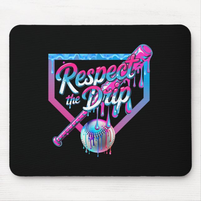 Bysebyll Drip für Jungen Eiscreme-Drip Jugend Jung Mousepad (Vorne)