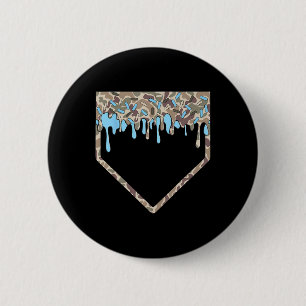 Bysebyll Drip-Shirt für Jungen Camo Bysebyll Home  Button