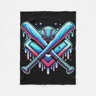 Bysebyll Dripping Ice Cream Drip Youth Boys Byseby Fleecedecke