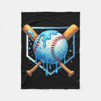 Bysebyll Dripping Ice Cream Drip Youth Boys Byseby Fleecedecke