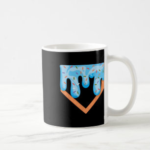 Bysebyll Eis tropft Bysebyll Home Plate Dr Kaffeetasse