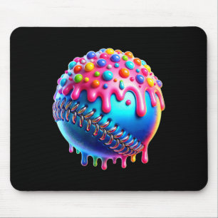 Bysebyll Eiscreme-Tropf-Jugend-Jungen-Kids Bysebyl Mousepad