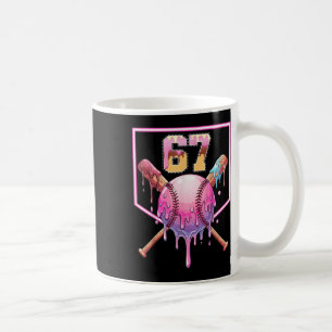 Bysebyll Eisdrip Nummer 67 Spieler 67. Geburtstag Kaffeetasse