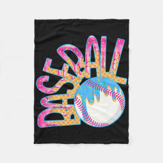 Bysebyll Game Day Drip Ice Cream Drip Youth Boys B Fleecedecke