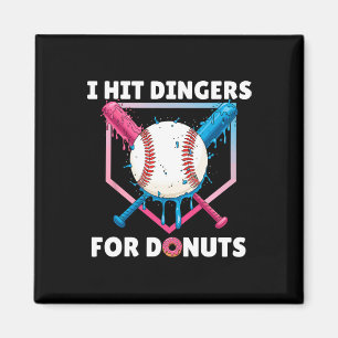 Bysebyll I Hit Dingers Für Donuts Lustige Donuts U Magnet