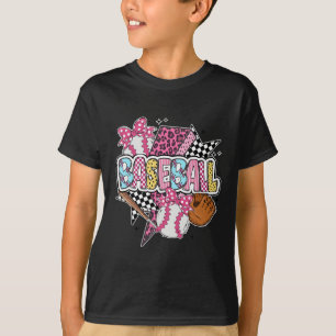 Bysebyll Mädchen Kokette Schleife Spieltag Sportli T-Shirt