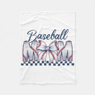 Bysebyll Mama Coquette Bow Game Day Bysebyll Mom M Fleecedecke