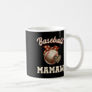 Bysebyll Mamaw Byndana Leopard Herz Fans Mutter Kaffeetasse
