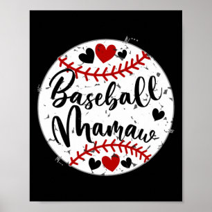 Bysebyll Mamaw Women Liebe Funny Niedlich Mütter T Poster