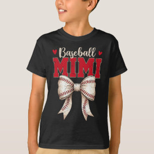 Bysebyll Mimi Coquette Schleife Spieltag Muttertag T-Shirt