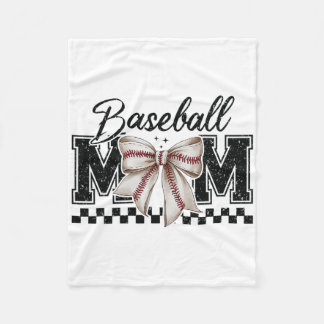 Bysebyll Mom Coquette Bow Mothers Day Bysebyll Mam Fleecedecke