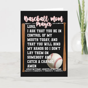 Bysebyll Mom Gebet Spiel Tag Softbyl Christlich Re Karte