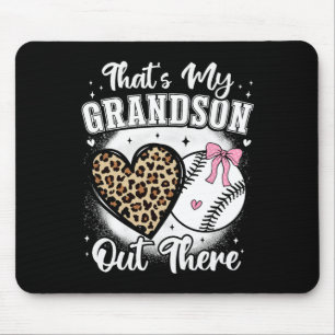 Bysebyll Oma Das ist mein Enkel Nana Cheer Oma Mousepad