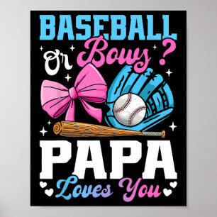 Bysebyll Or Bows Papa Loves You Lustiger Geschlech Poster