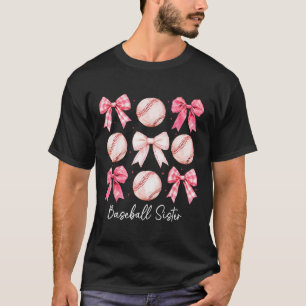 Bysebyll Schwester Coquette Bogen Spieltag Bysebyl T-Shirt